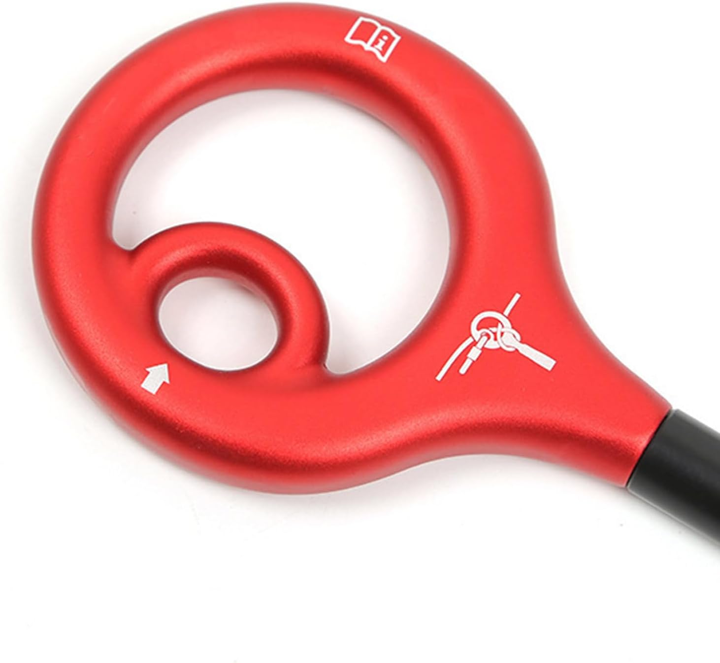 Aluminum Alloy Figures 9 Descender for Rappelling & Belaying Light Weight Figures 9 Shape Descender for Roack Climbing