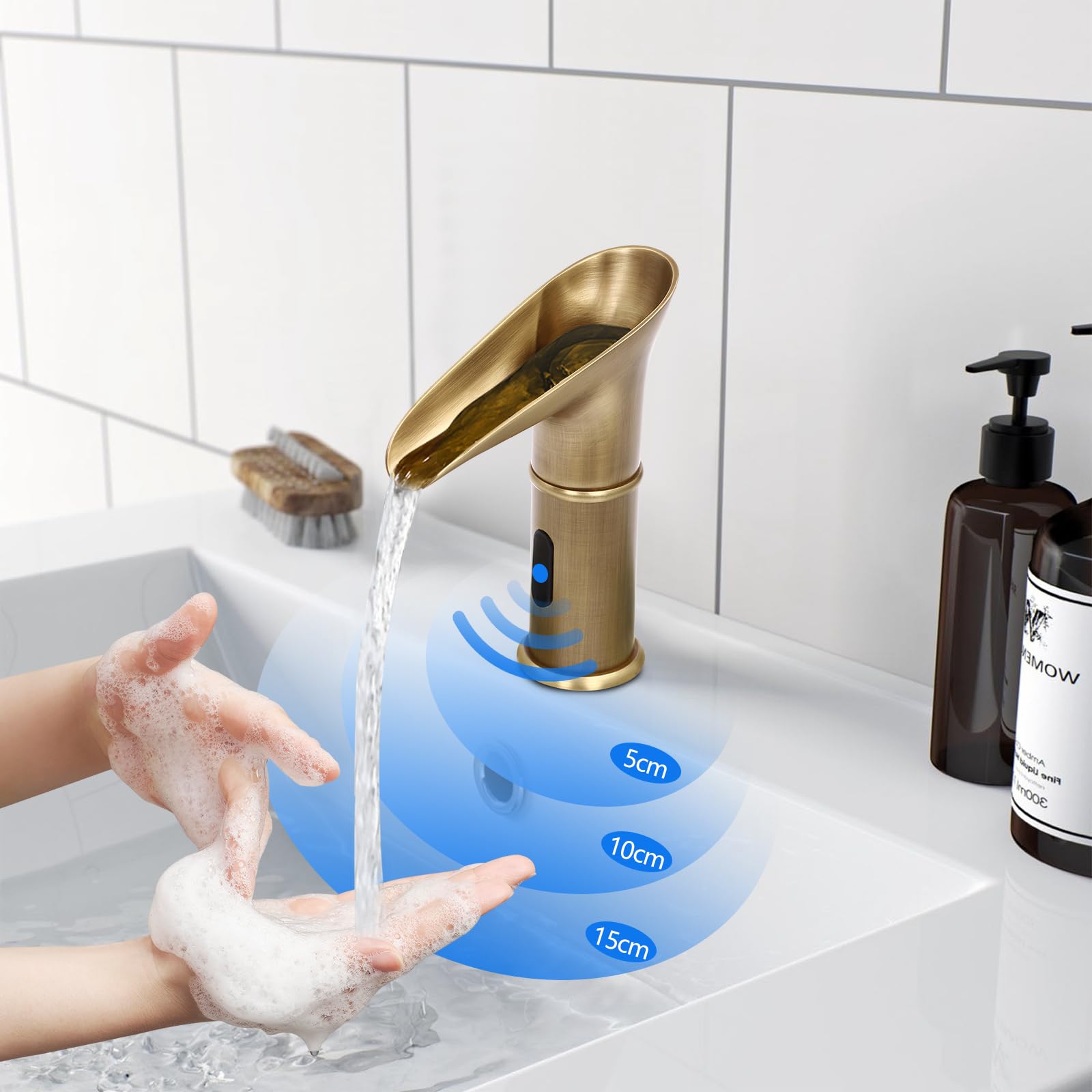 Robinet de lavabo à induction pour transformer votre salle de bain en un espace moderne