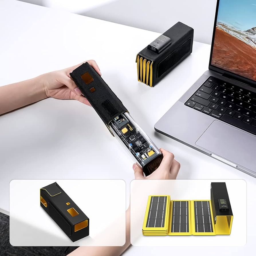 SHARGEStorm2Slim＆専用ソーラーパネル＆AIボイスレコーダ＆充電