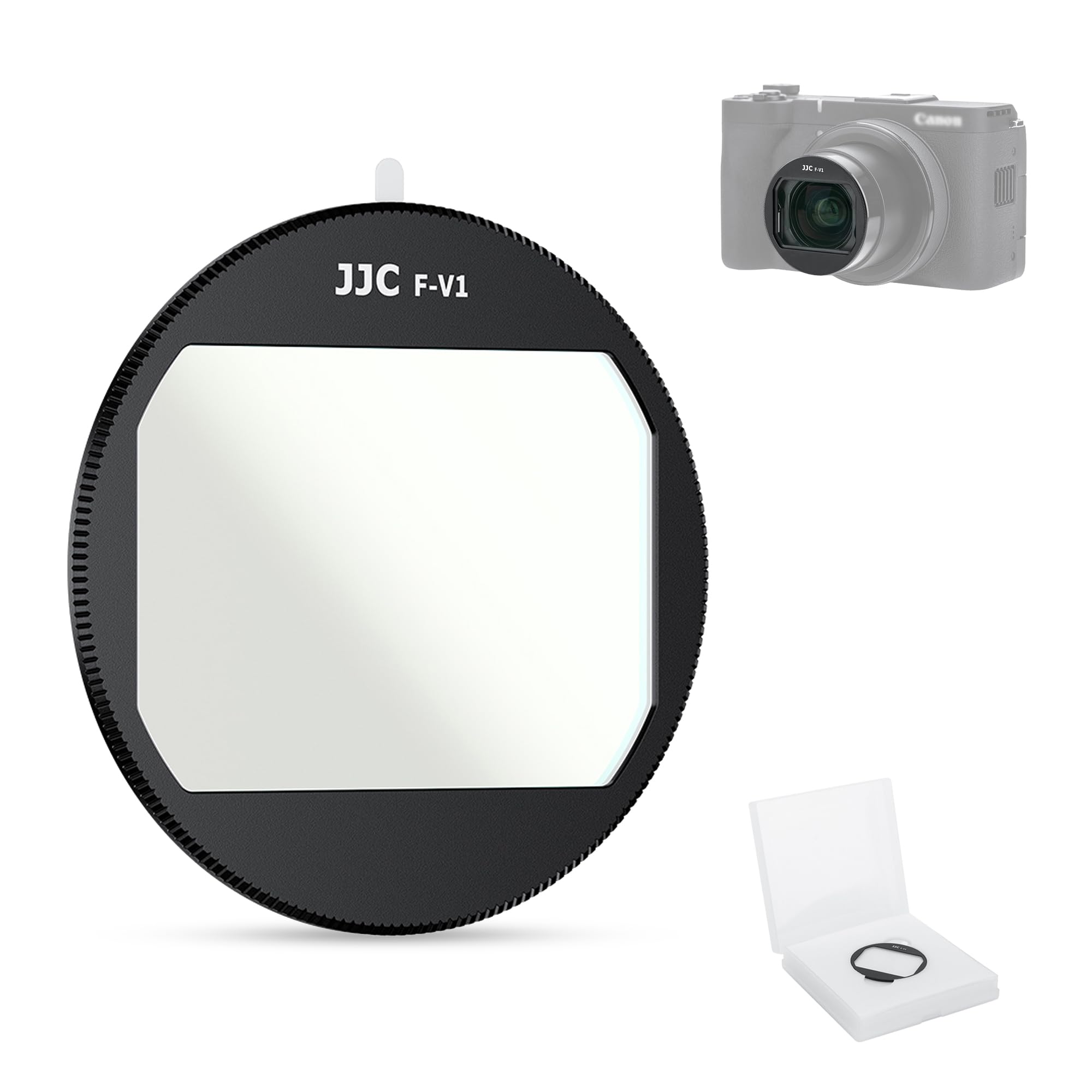 Amazon | JJC Canon Powershot V1用UVフィルター 超低反射0.15% 高透過 