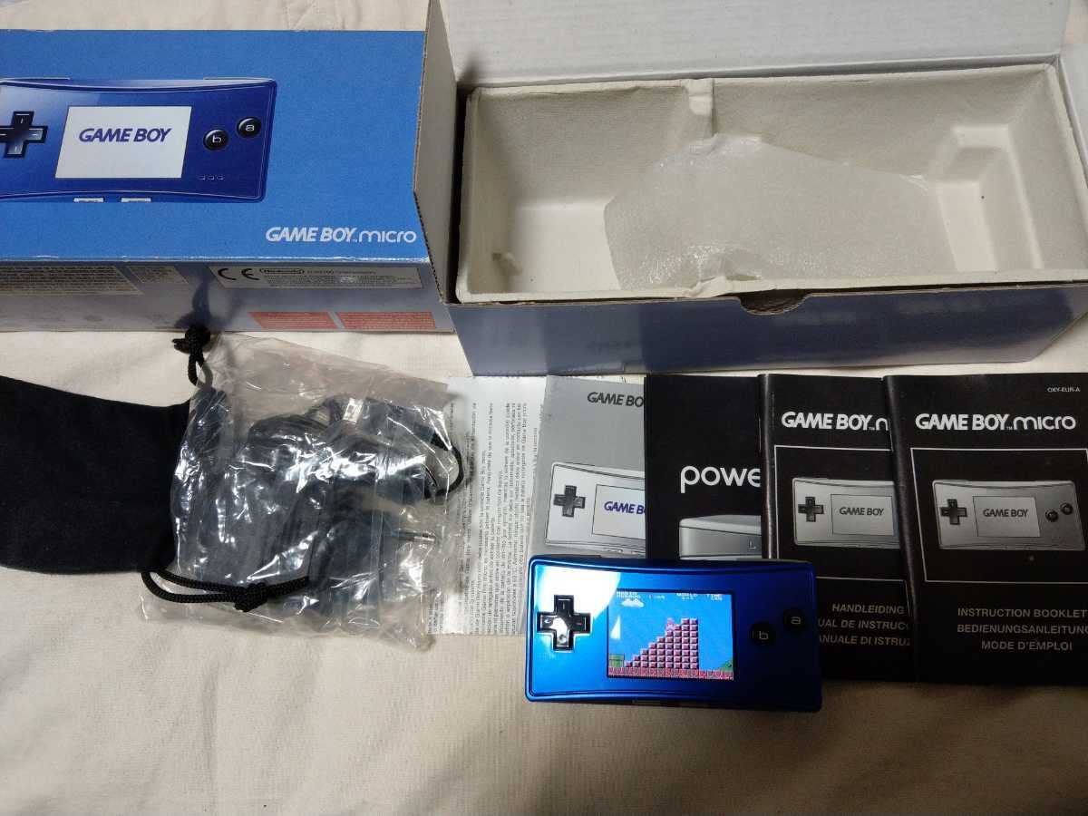 Amazon | ゲームボーイミクロ 本体 ブルー 青 game boy micro Nintendo 