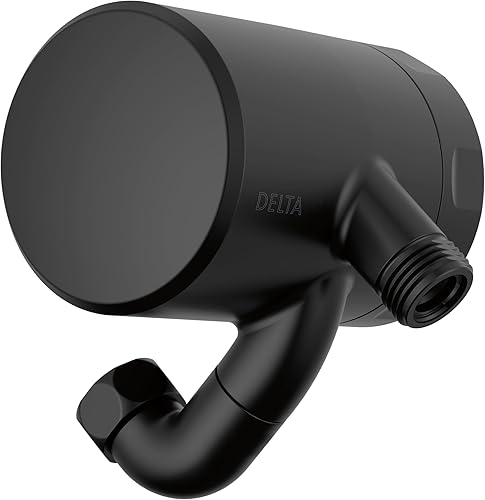 Miniatura 1 de Delta Faucet Clarifi - Filtro de ducha prémium con filtro, filtro de ducha de agua dura, filtro de cabezal de ducha, negro mate 5SF100-BL