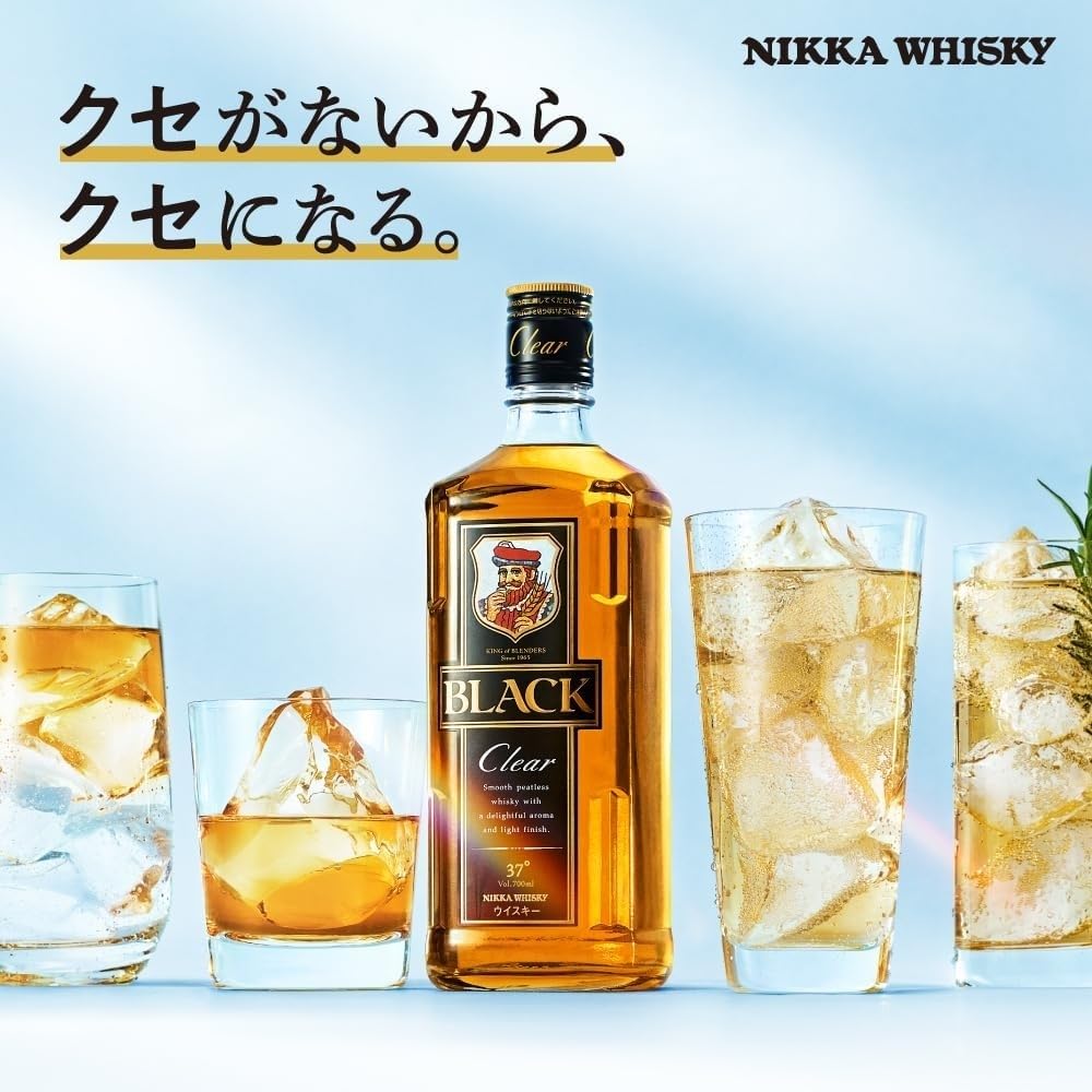 Amazon.co.jp: ニッカ ブラックニッカ クリア 4000ml 4L×1本 : 食品