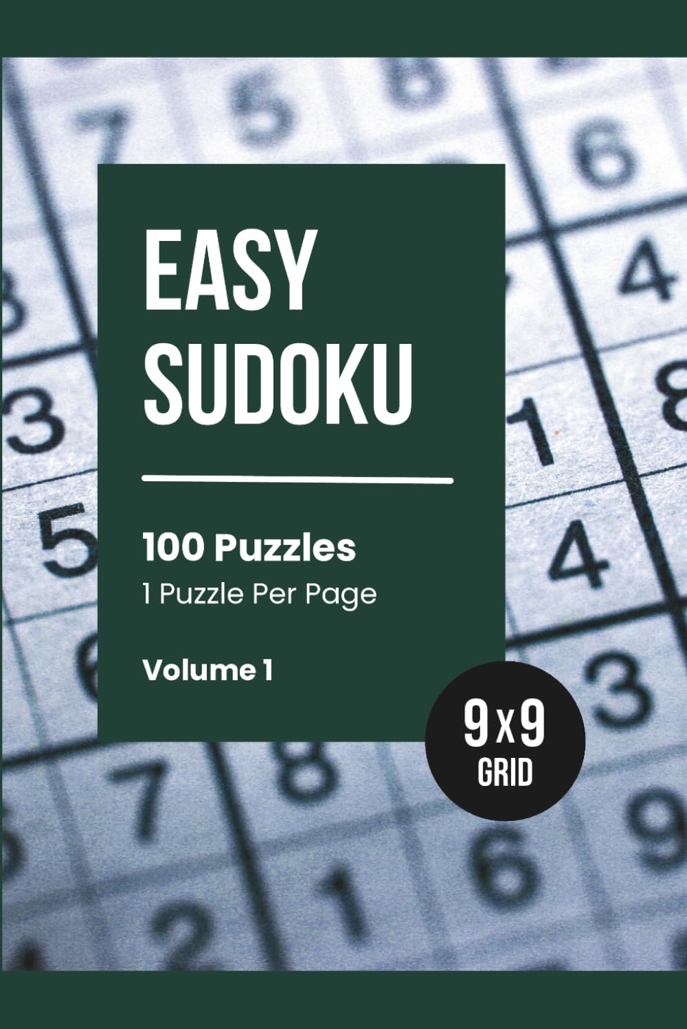 Easy Sudoku Compact Edition: Relaxing Puzzles for Adults (Volume 1)
