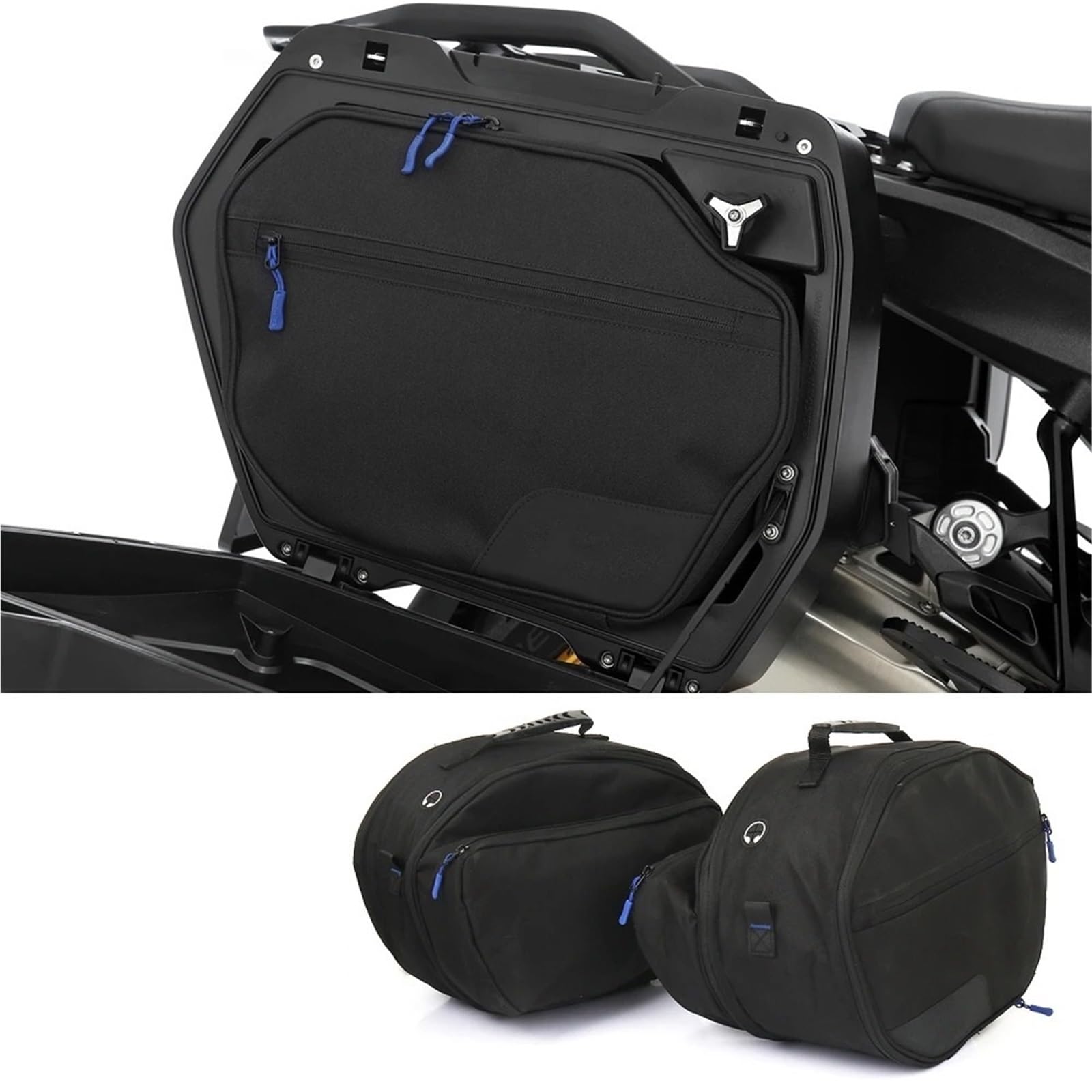 Borsa Moto Per BMW R1300GS R1300 R 1300 GS 1300GS Moto Bagagli Borsa Interna Espandibile Case Pannier Bisaccia Borse Attrezzi Valigie Laterali Motos(Set Bag)