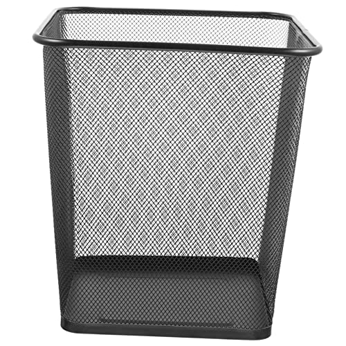Cubo de basura de metal, contenedor de basura de metal, contenedor de basura de metal, papelera de acero, papelera de oficina, papelera de reciclaje, papelera , caja de contenedor de