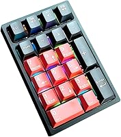 Vista 4 de BOYI TD21 - Teclado numérico de intercambio en caliente, 21 teclas Mini Numpad, teclado portátil Bluetooth5.0/2.4G/teclado con cable numérico