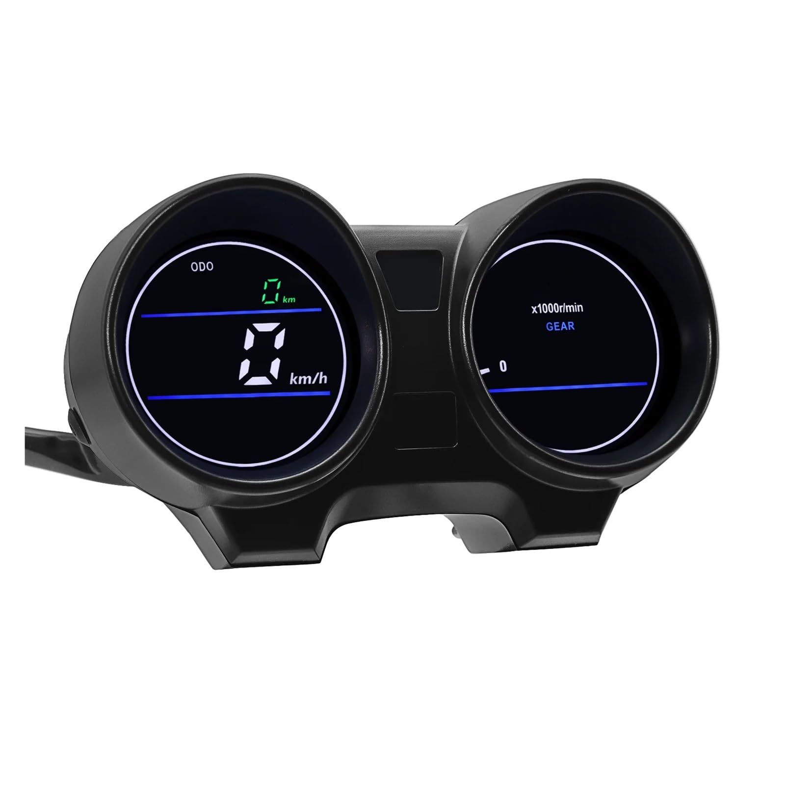 Velocímetro Digital para motocicletas 2024 | Medidor digital de velocidad y RPM para motocicletas 2024 para Brasile para Titan 150 para CG150 Fan150 2010 2012