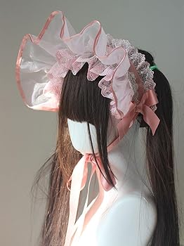 Amazon.co.jp: [UpdateClassic] レース ボンネット ロリータ帽子