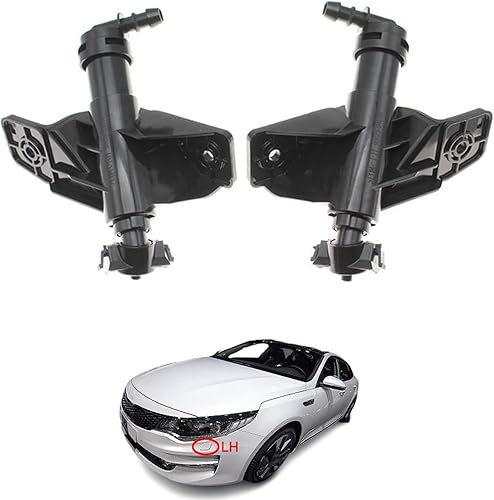 2 unids coche arandela de la cabeza de la boquilla de la cabeza de la luz de la bomba de chorro rociador de agua 98671-D4000 98672-D4000 para KIA