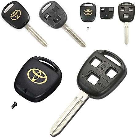 Amazon トヨタ車 ゴールド トヨタマーク タイプ2 3個ボタン トヨタ 純正 キーカバー ブランクキー セット 標準外側溝キー仕様 加工無し スペアーキー 合鍵 ブラガ キーケース キーホルダー 車 バイク Amazon トヨタ車 ゴールド トヨタマーク タイプ2 3個ボタン トヨタ 純正 キーカバー ブランクキー セット 標準外側溝キー仕様 加工無し スペアーキー 合鍵 ブラガ キーケース キーホルダー 車 バイク