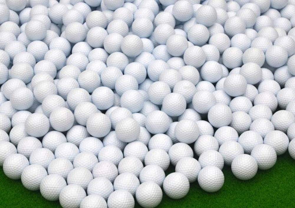 8 PCS White Golf Practice Balls -Double Layer Ball (Long Distance Ball)