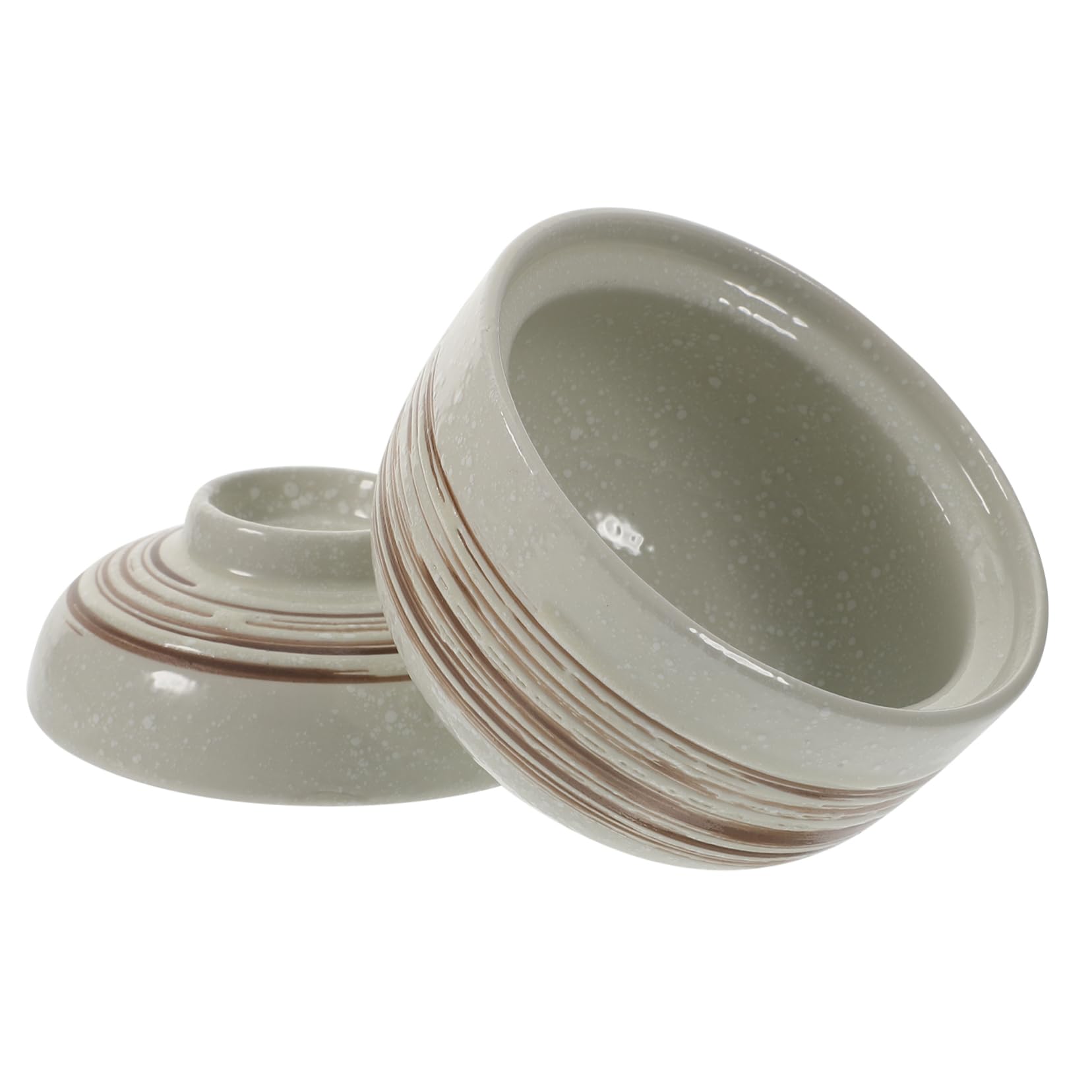 Alipis Ciotola Per Zuppa in Ceramica Coperchio Adatta Per Uso Domestico e Ristorante Versatile Per Zuppe e Antipasti