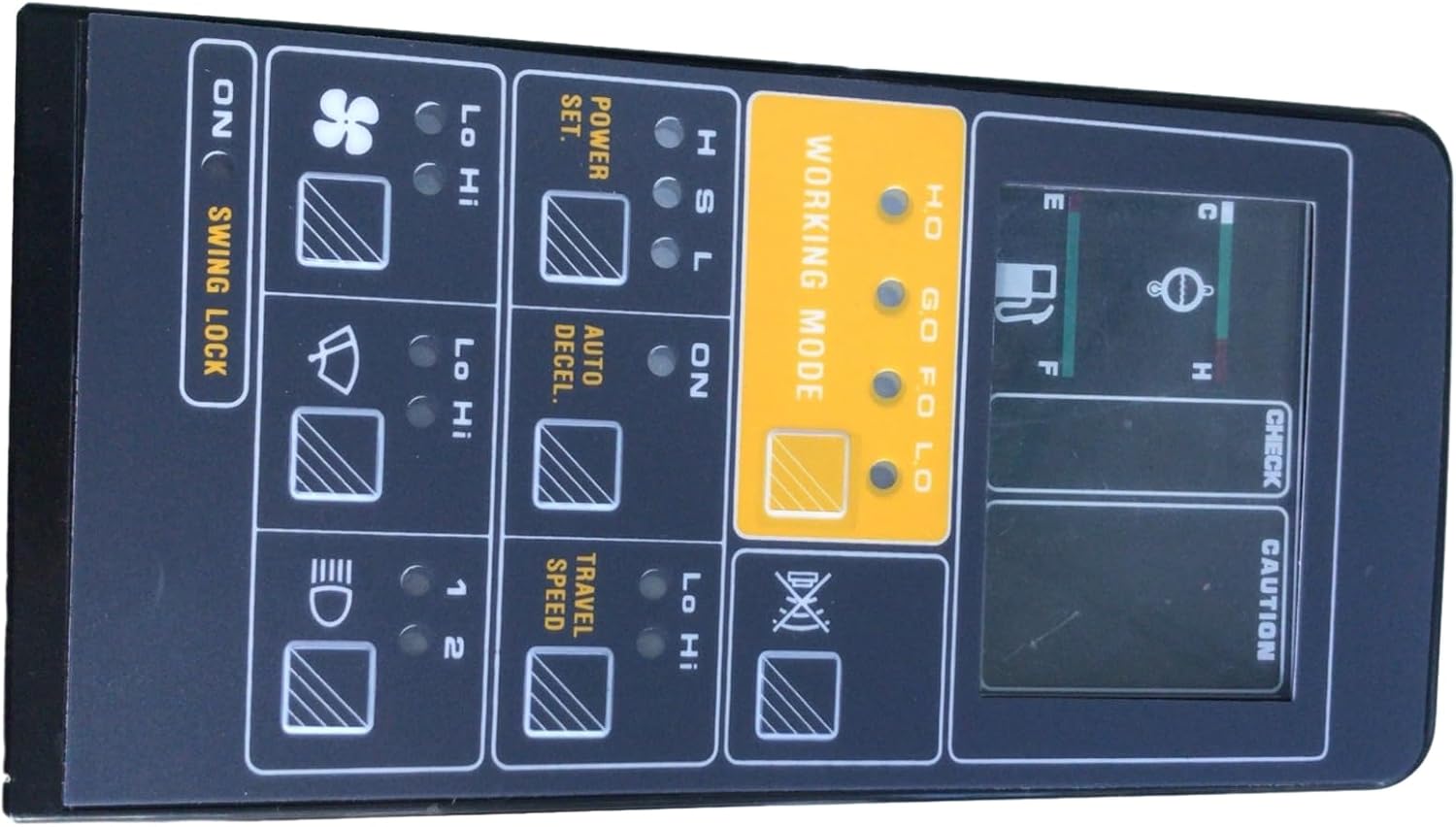 FridayParts Monitor Display Panel 7824-72-3000 7824-72-7100 7824723000 7824726100 Compatible for Komatsu Excavator PC200-5 PC220-5 PC200LC-5 PC220LC-5 Replacement