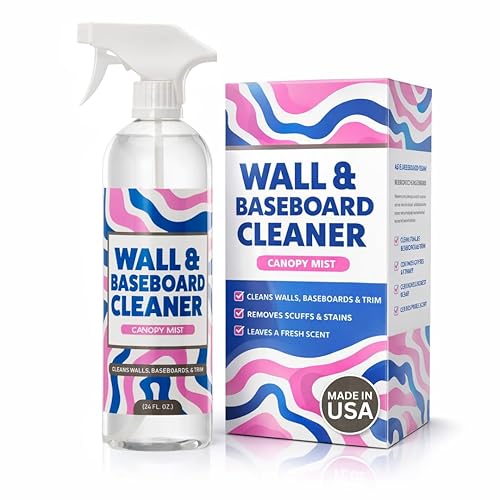 812 Wall & Baseboard Cleaner Spray – Safely Cleans Painted