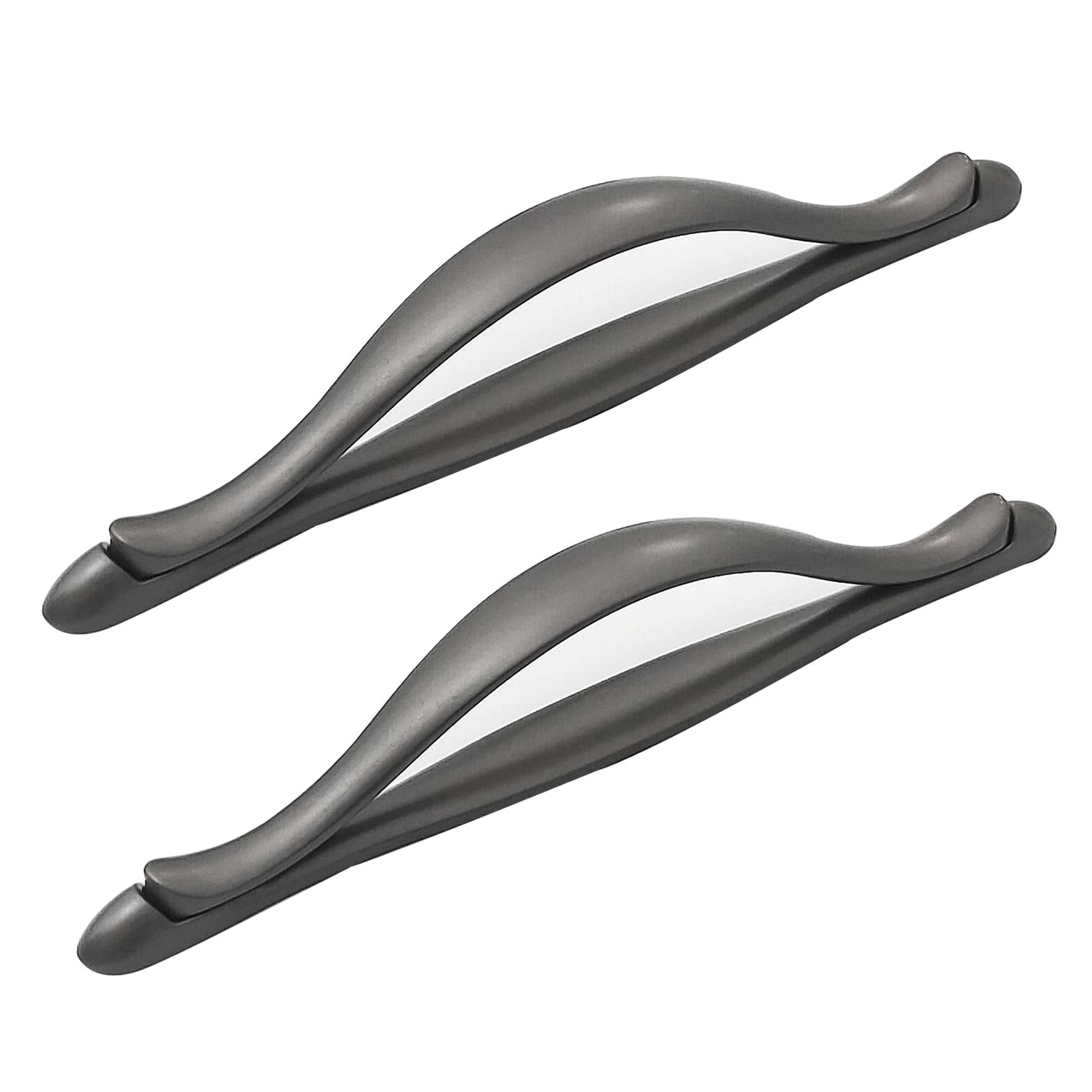 Niusabou A Bow Pulls Door Handles, Kitchen Cabinet Drawer Door Bow Pulls Zincy Handles 2 Pack 96-192Mm Screws Included(,Hole Distance 192Mm)