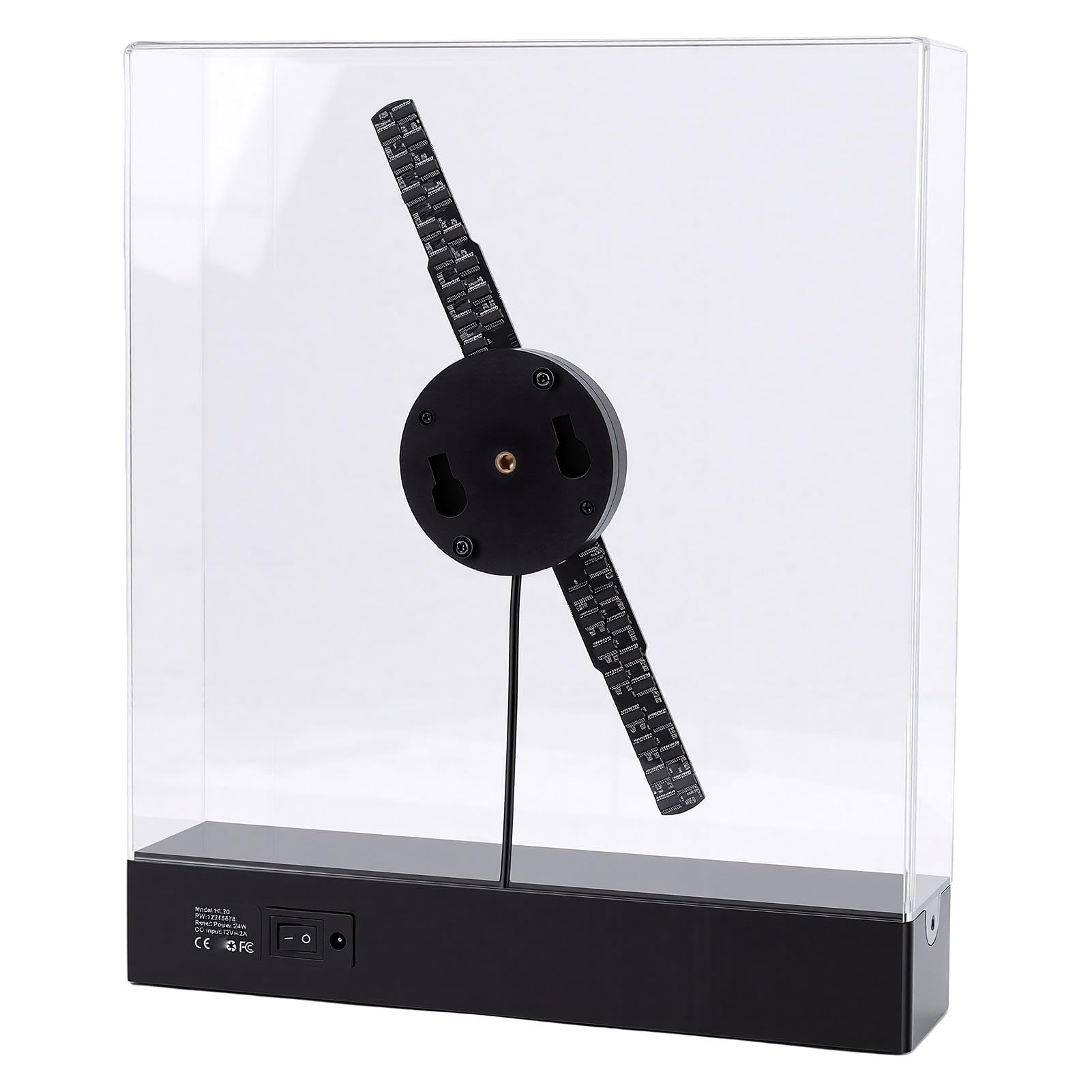 Ejoyous 3D Hologram Fan Rozdzielczość 256 Led Wyświetlacz (wtyczka UE)