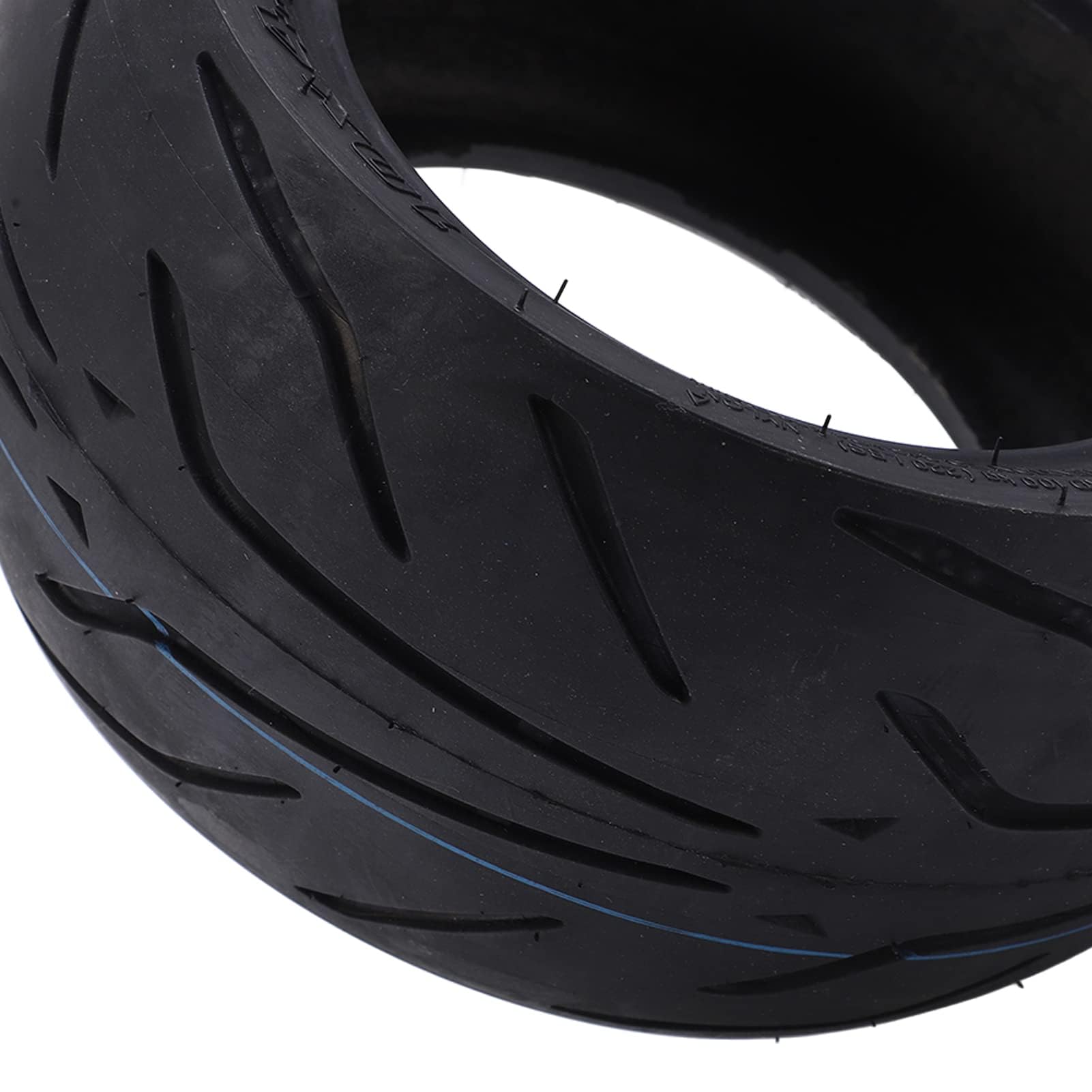 10x4,50 6 pneu sans tube à scooter électrique, scooter 10 pouces Scooter sans roue caoutchouc Remplacement extérieur épaisse de pneu à vide de la route