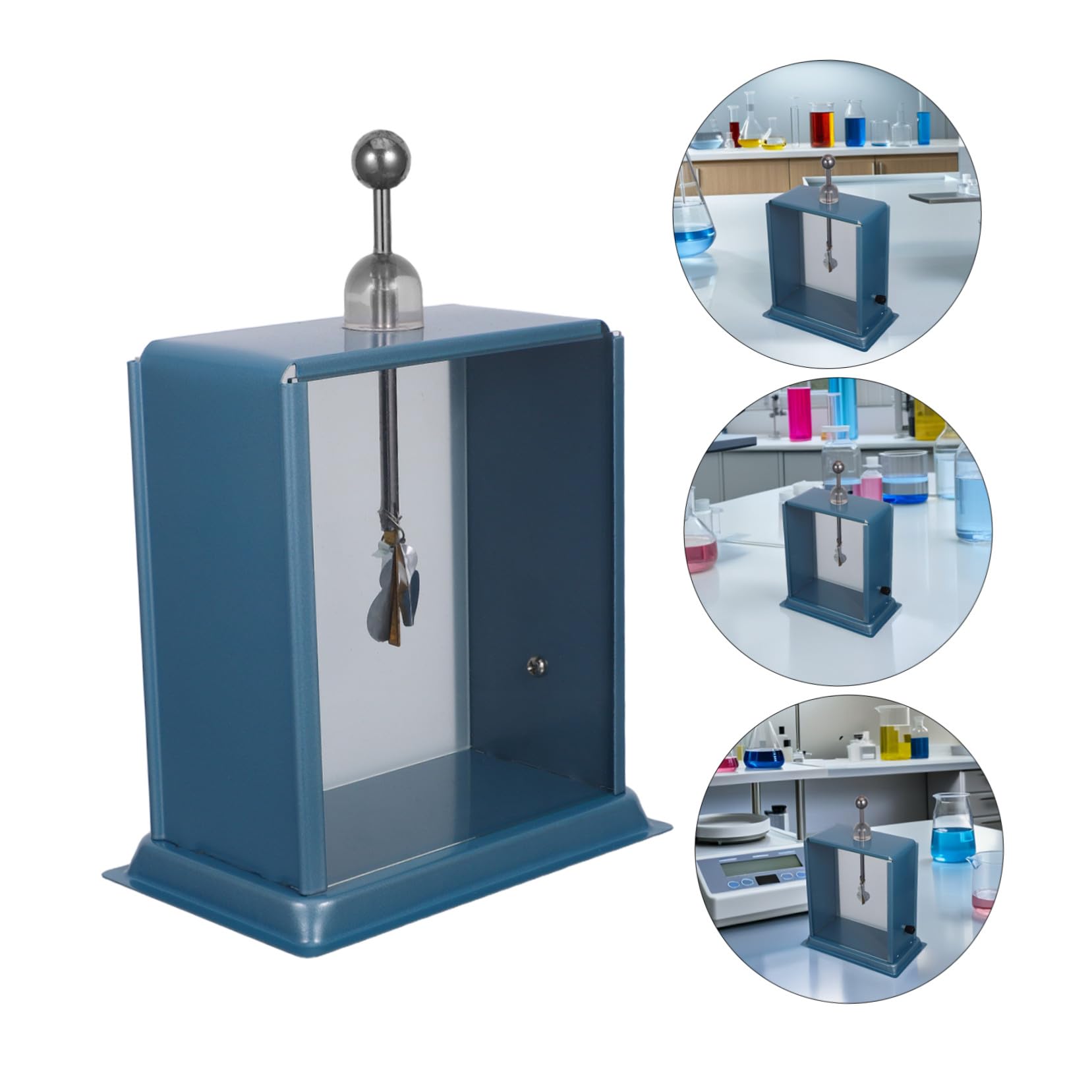 ULTECHNOVO Electrómetro De Medición Para Aula De Ciencias Herramienta De Enseñanza De Laboratorio De Física Experimento Científico Para Proyectos Científicos Para Estudiantes