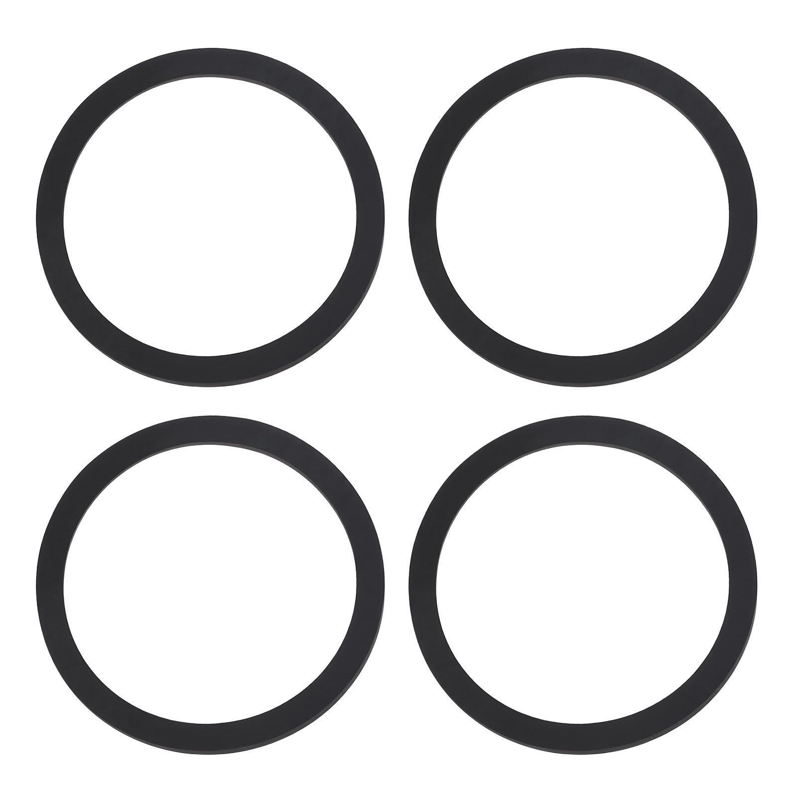 ECSiNG 4X Flat Gasket NBR 60x47x3mm SH40 Pond Hose Tail Gasket Compatible with Oase HoseTail O-Ring Garden Pond