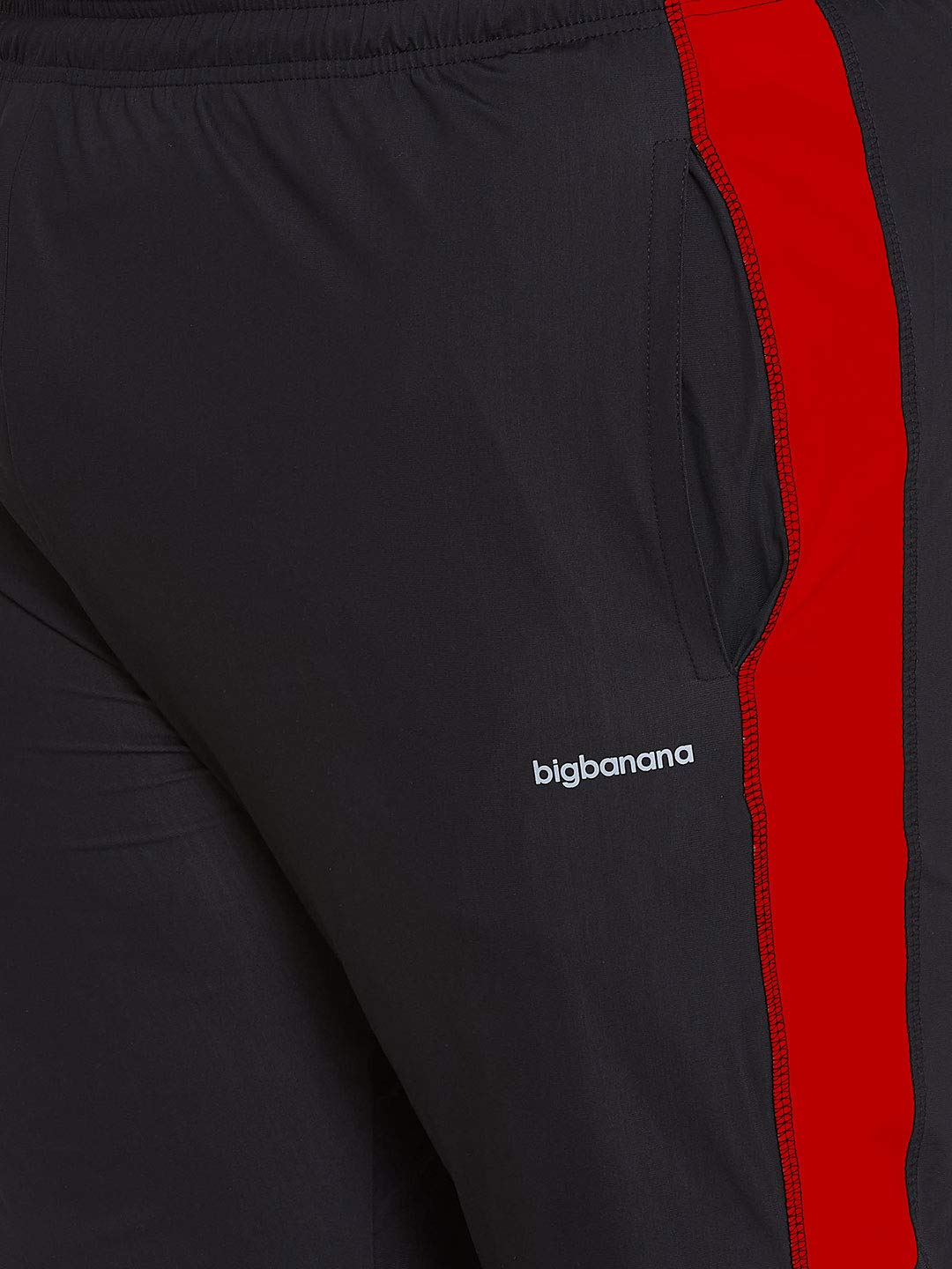 Bigbanana Pantalones de chándal de ajuste regular para hombre de talla grande