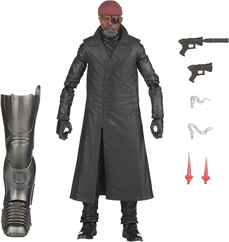 Marvel Legends Series Nick Fury, Secret Invasion Figuras de acción coleccionables de 6 pulgadas, a partir de 4 años