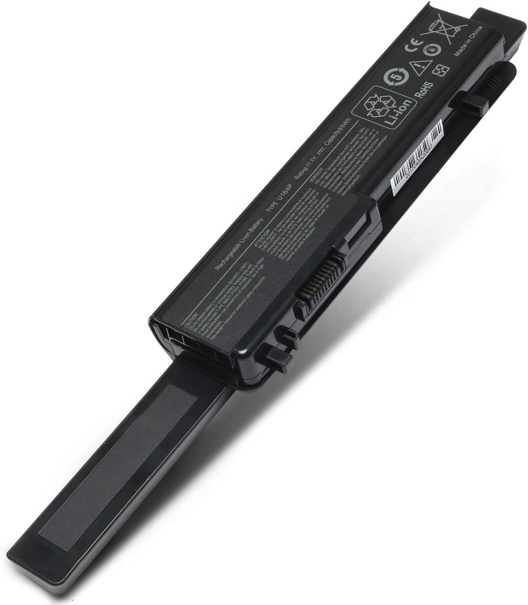 New N856P U164P M905P U150P 312-0186 312-0196 Laptop Battery for Dell Studio 17 1745 1747 1749 Notebook Pc Series [9cell 11.1V 7800Mah/85Wh]-12 Months Warranty