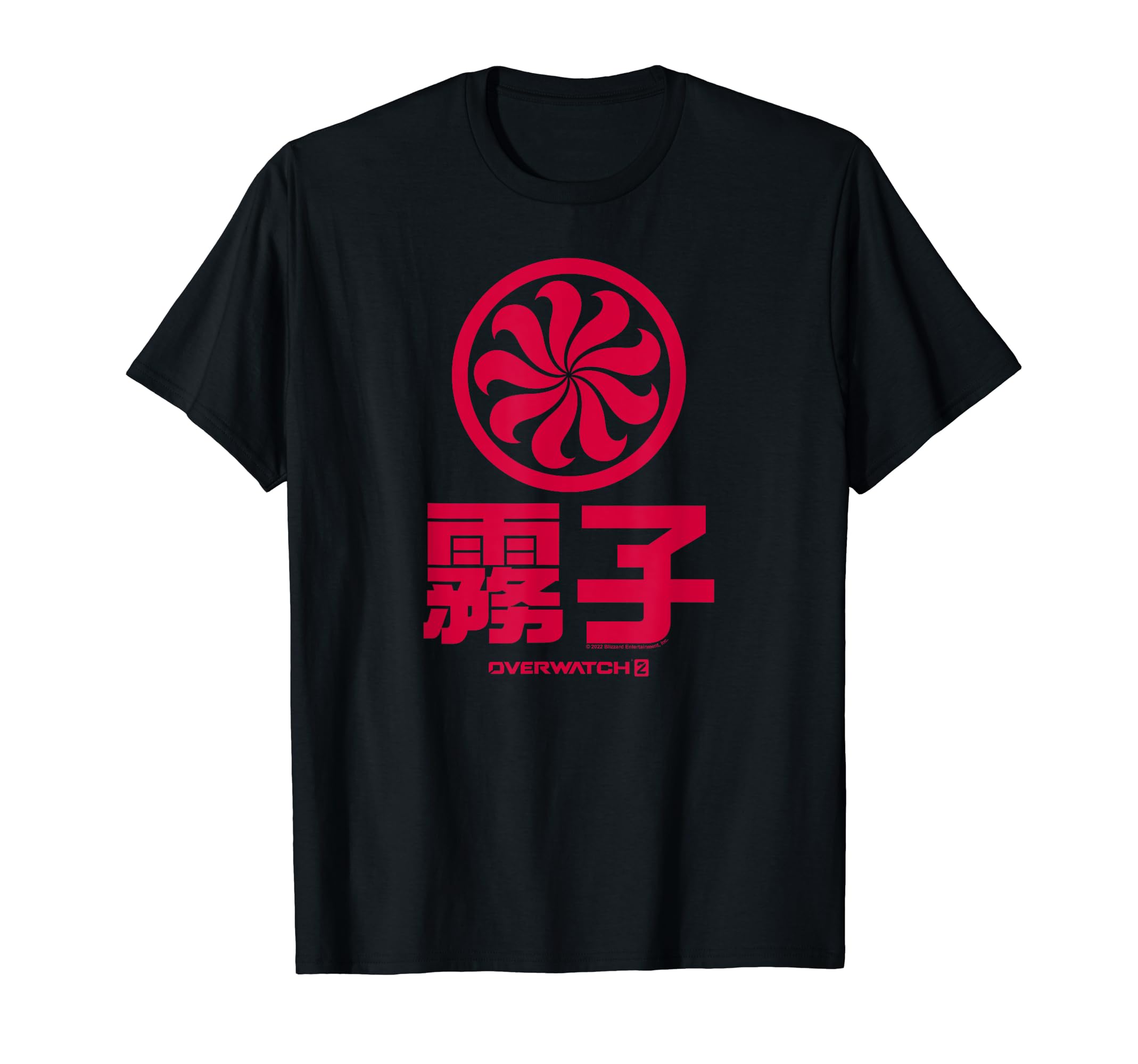 Overwatch 2 Kiriko Red Ninja Icon Logo T-Shirt