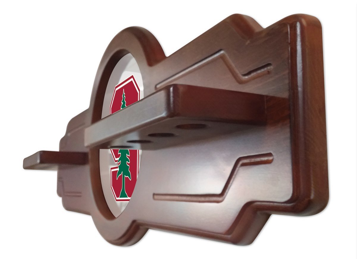 South Florida Cue Rack in Navajo Finish by Holland Bar Stool