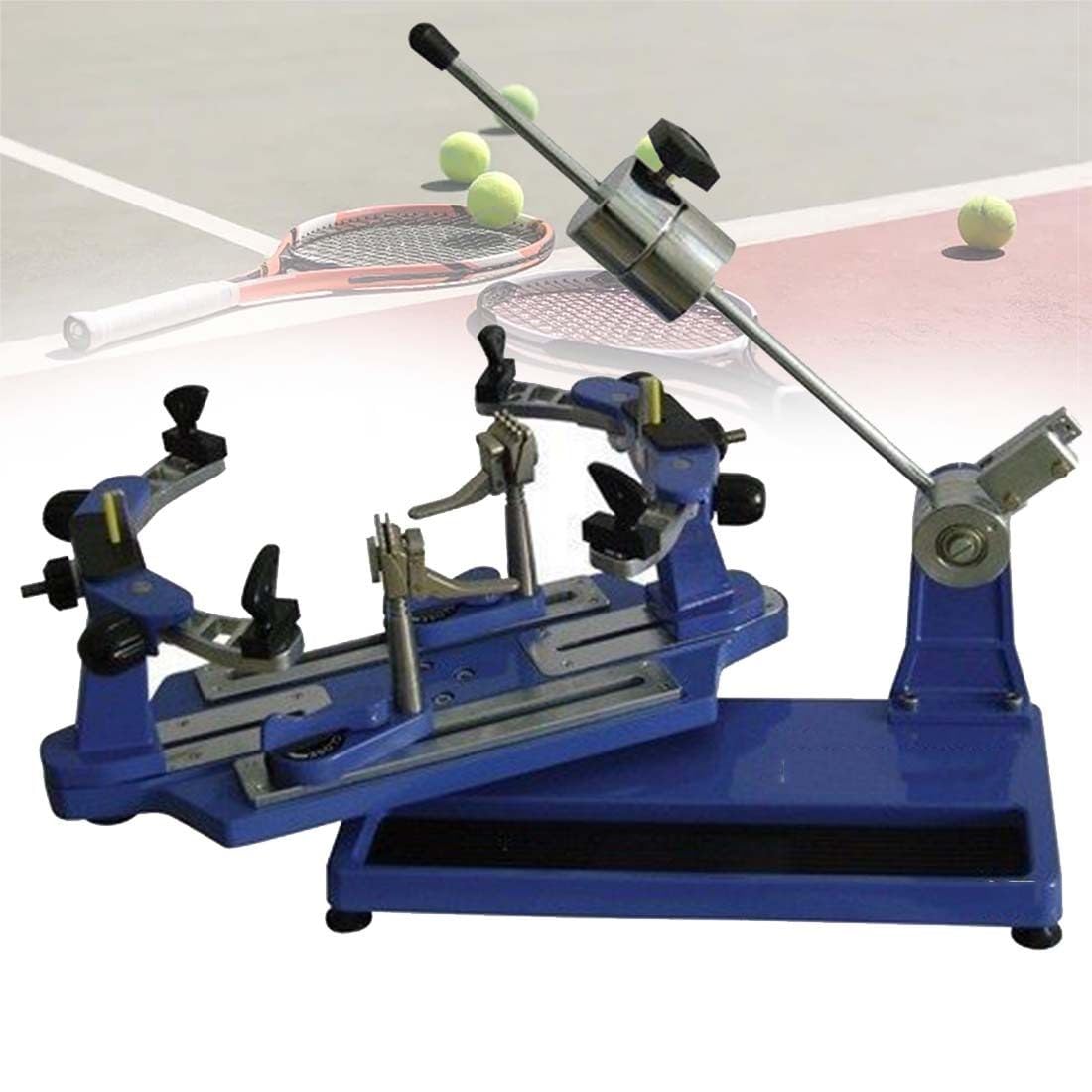 JXYQ Manual Tabletop Tennis Stringing Machine, Badminton Squash Racket Stringer with Tools & Accessories - Portable Stringing Tool