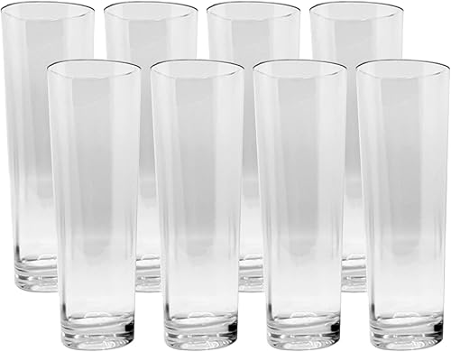 Vasos irrompibles de Tritan para beber Ideal para bebidas y cócteles Utensilios de bar inastillables Transparente y duradero Apto para