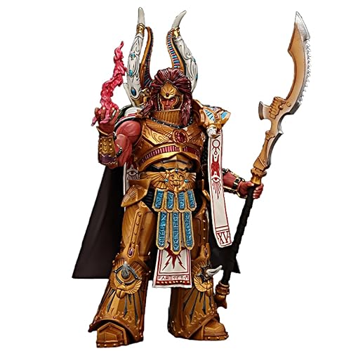 JOYTOY 1/18 Action Figure Warhammer 30k Thousand sons Magnus The Red Primarch of The XVth Legion Collectible Gifts,Toys for Kids 15+ and Adults - Magnus