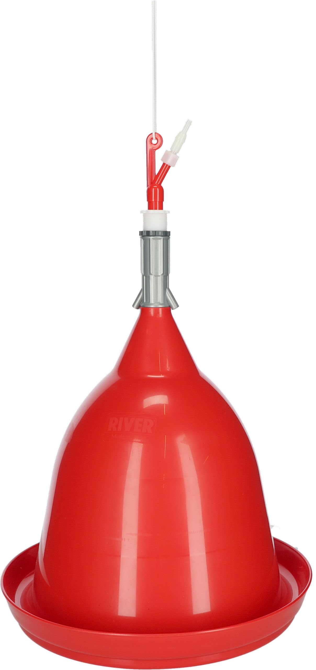 Kerbl Bebedero automático para Aves de Corral (dispensador de Agua Colgante, Bebedero para Pollos, Bebedero para Aves) 70170