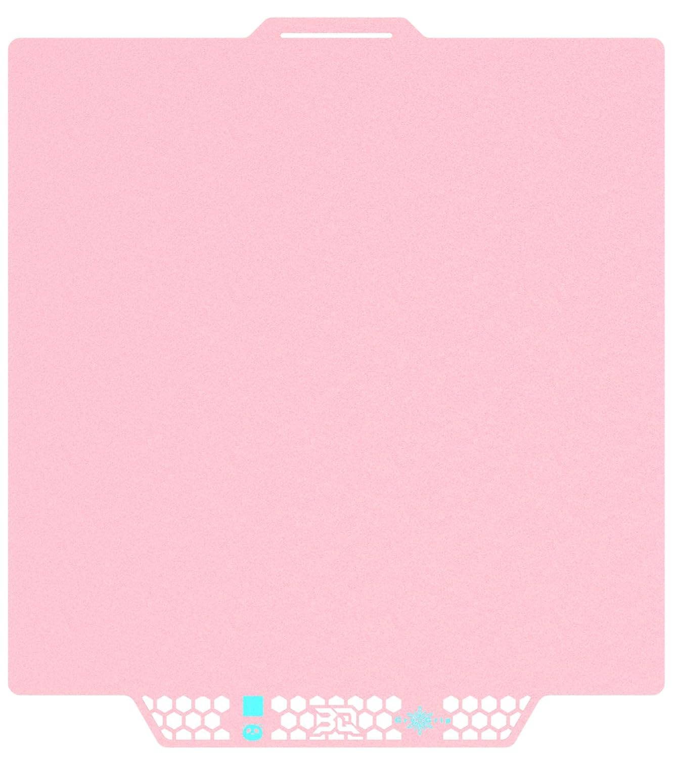 BIQU CryoGrip Pro Glacier-Pink Panda Build Plate, Double Sided Spring Steel Sheet for Bambu-Lab P1S P1P X1C X1E A1 3D Printers, Upgrade Build Plate, Firm Adhesion, 257x257mm