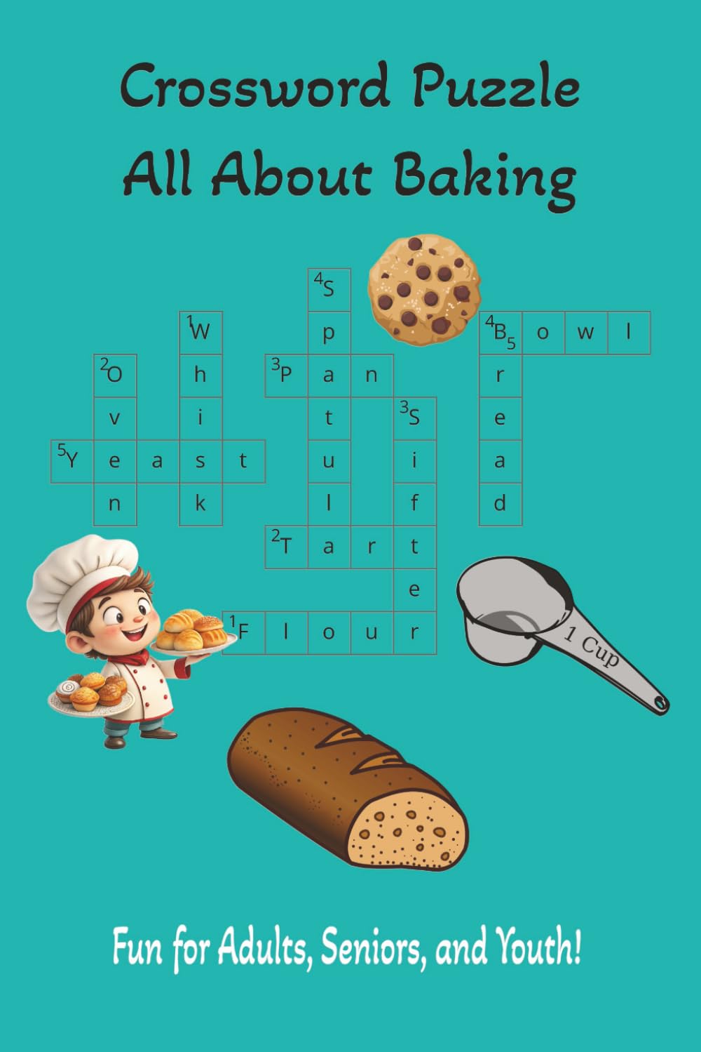 Crossword Puzzle All About Baking: Whisk Your Brain with Sweet and Savory Clues