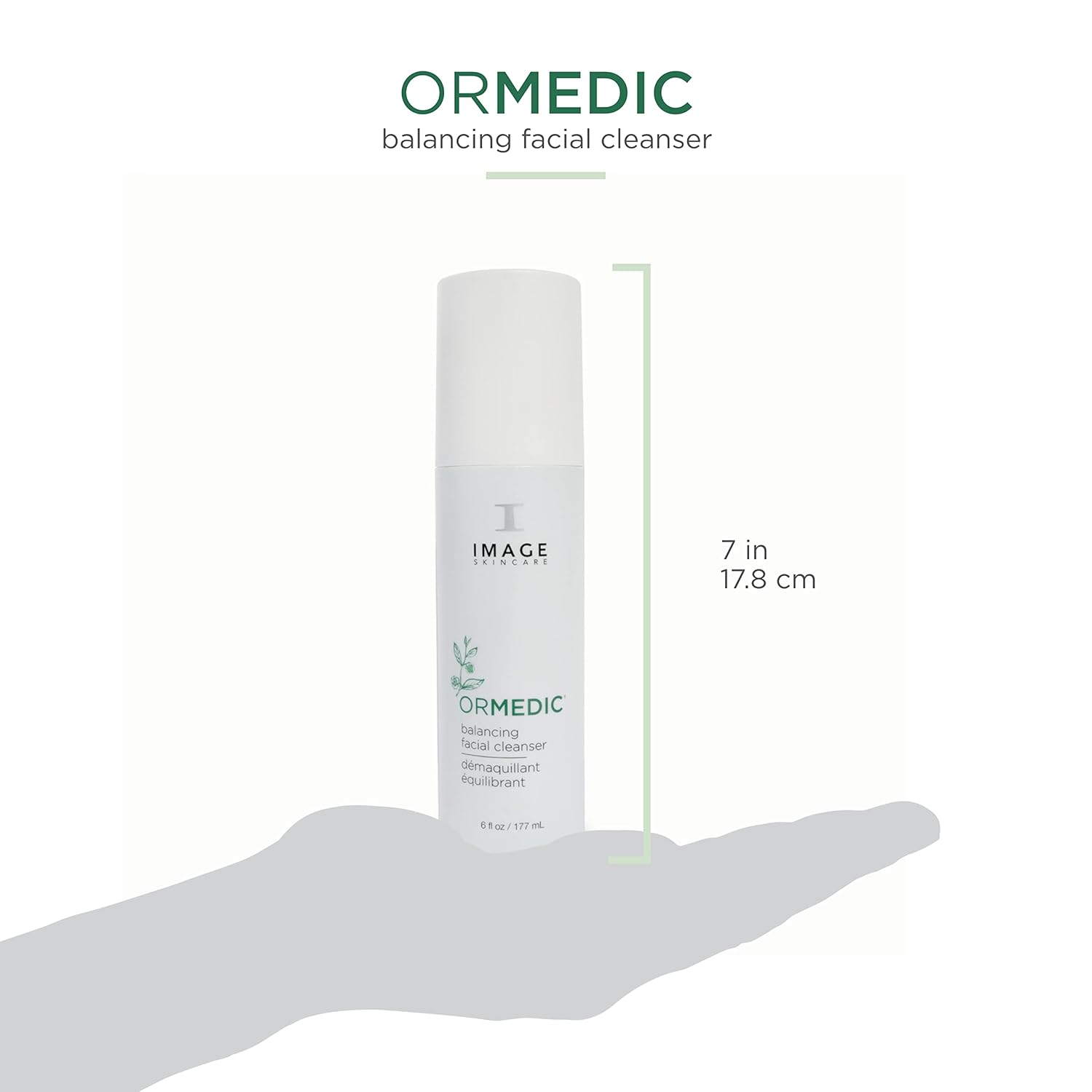 IMAGE Skincare, Ormedic pH Balancing Facial Cleanser, Mild Foaming and Hydrating Face Wash with Aloe Vera, 6 fl oz : Beauty & Personal Care