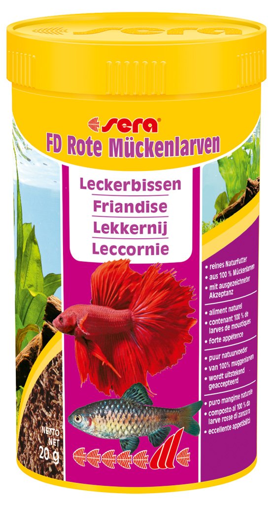 Sera FD Bloodworms (0.15 oz, 50 mL)