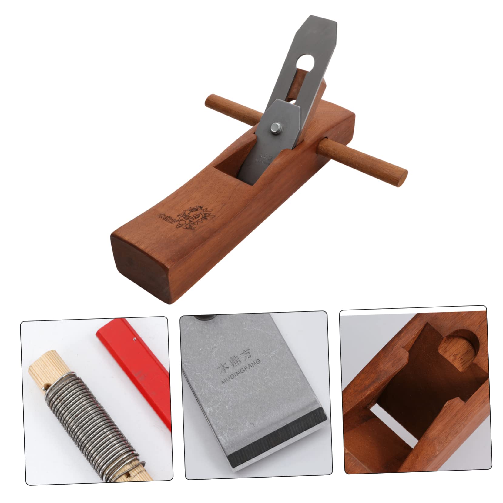 Pialla Manuale da Falegnameria in Legno e Metallo, Utensile | Lavorazione del Legno, Uso Semplice, Finitura Liscia, Adatta a Principianti e Carpentieri