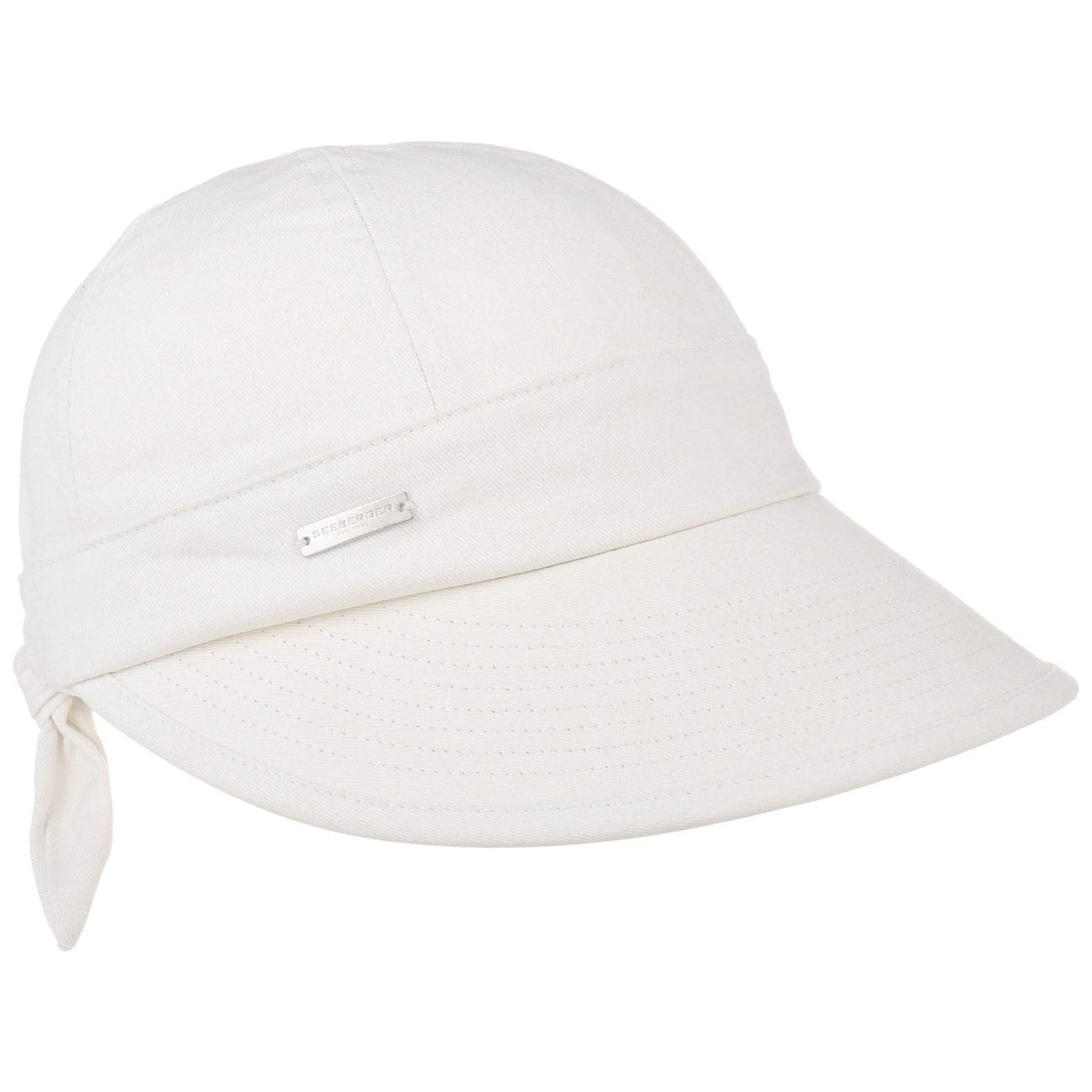 Seeberger Women's Flat Cap White White