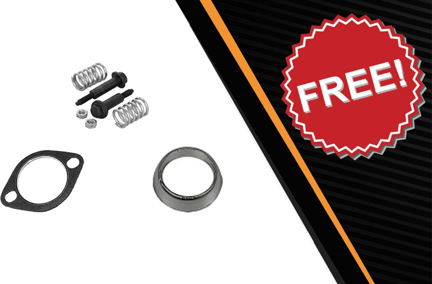 Northeastern Exhaust | Stainless Steel EPA-Approved Direct Fit Catalytic Exhaust Compatible for Mazda 6 2003-2008 2.3L | Free Gaskets and Spring Bolt Kit Included | Automotive Replacement Part