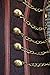 Charmian Women's Steampunk Gothic Vintage Steel Boned Brocade Overbust Corset with Chains Dark-Brown Small