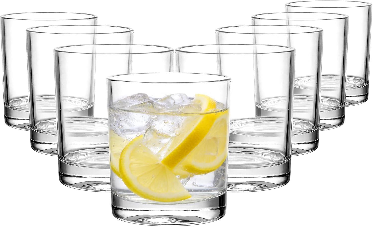 Gl ser Set 8 St ck 450ml Trinkgl ser Wassergl ser Cocktailgl ser Saftgl ser Glas Wasser Glas Sp lmaschinenfest Durchsichtig ideal f r Wasser Saft und Softdrinks