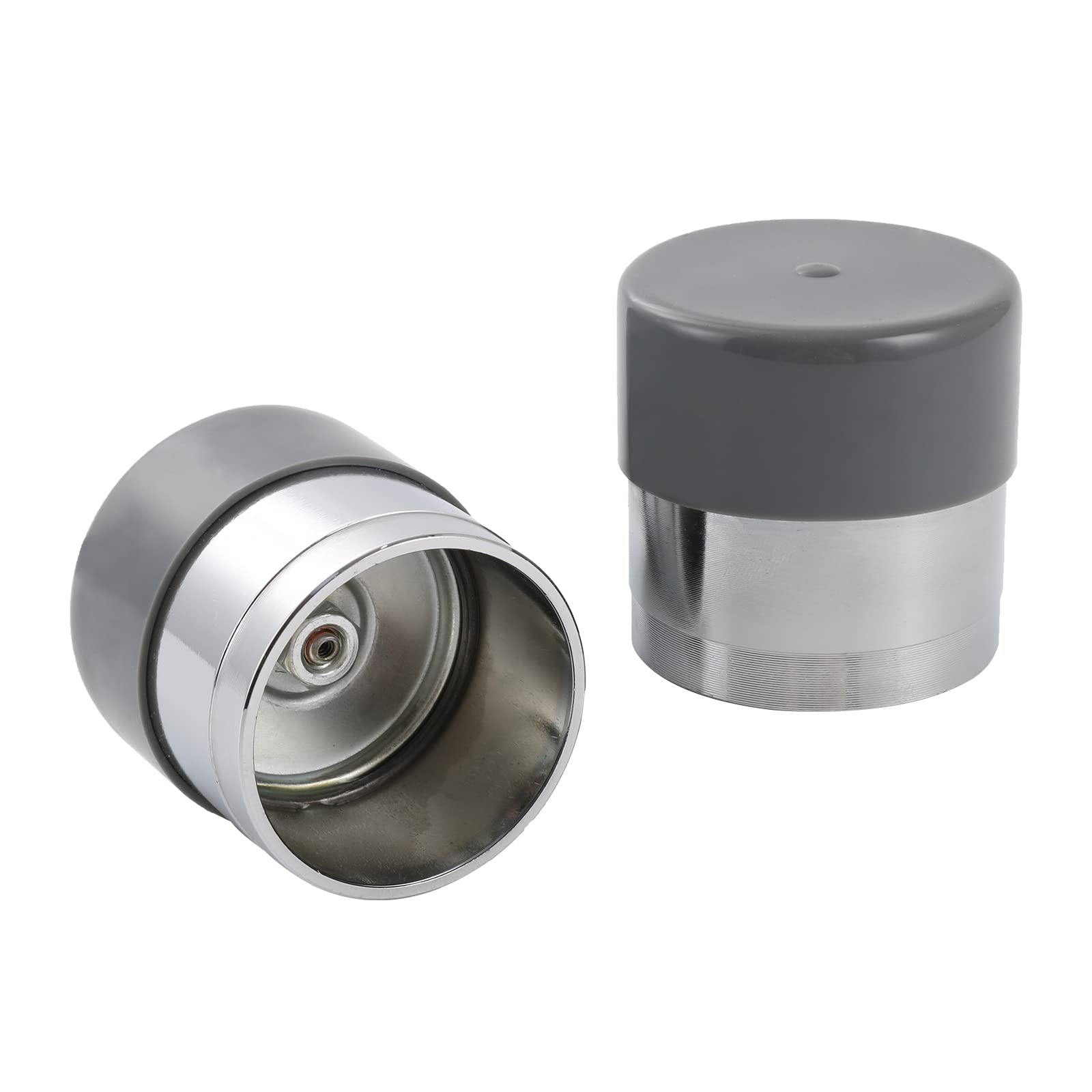 Wheel Bearing Buddy 1.98 Inch Bearing Protectors Chrome 2pcs with Protective Bras for Trailer Boat