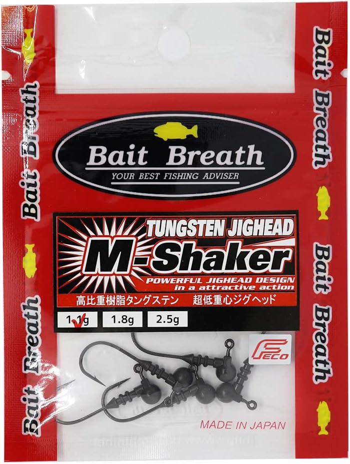 Amazon Bait Breath ベイトブレス ジグヘッド エムシェーカー 1 1g Bait Breath ベイトブレス ルアー Amazon Bait Breath ベイトブレス ジグヘッド エムシェーカー 1 1g Bait Breath ベイトブレス ルアー