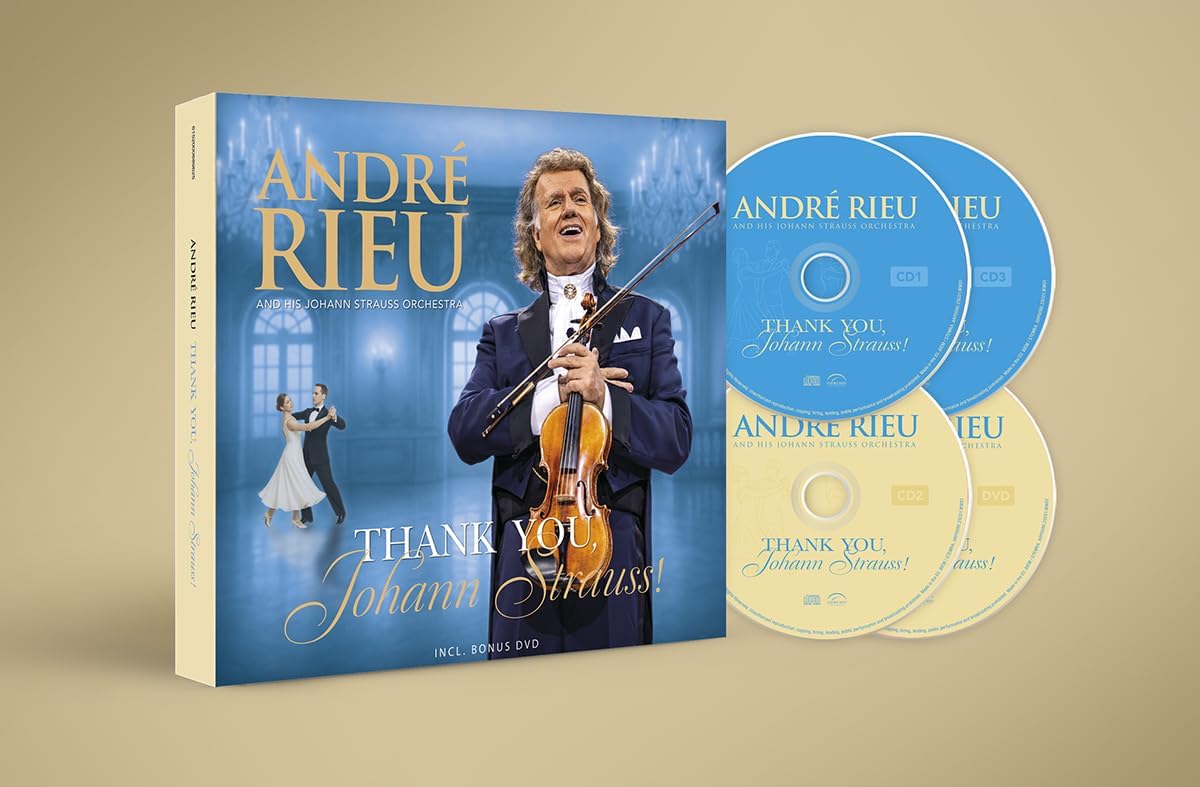 Andre Rieu, Neues Album 2025, Thank You Johann Strauss 1