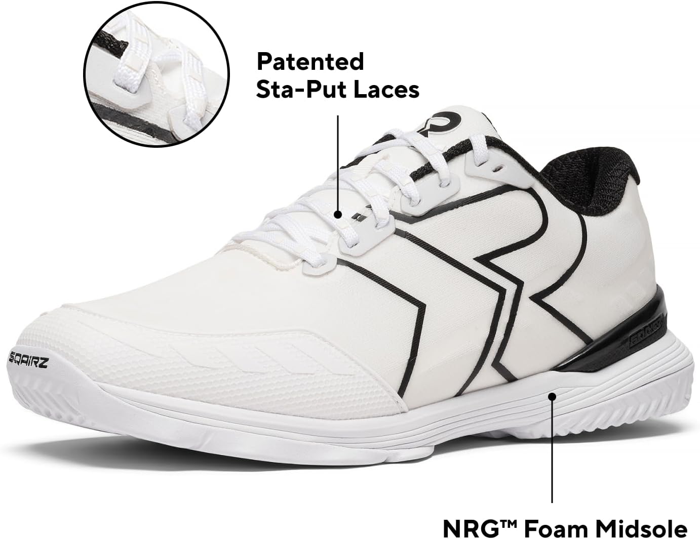 SQAIRZ XRZ Erkek Pickleball Ayakkabıları, Erkek Pickleball Ayakkabıları, Erkek Tenis Ayakkabıları