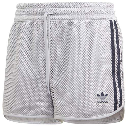 Short en maille adidas Originals femme gris XL | GP2154
