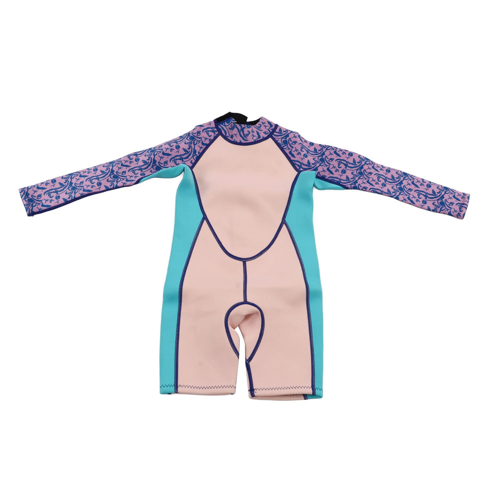Haofy Long Sleeve Wetsuit Shorts Kids Swim Suit 2.5mm Neoprene Lightweight Breathable Good for Water Activities for Girls Boys (Size 12)