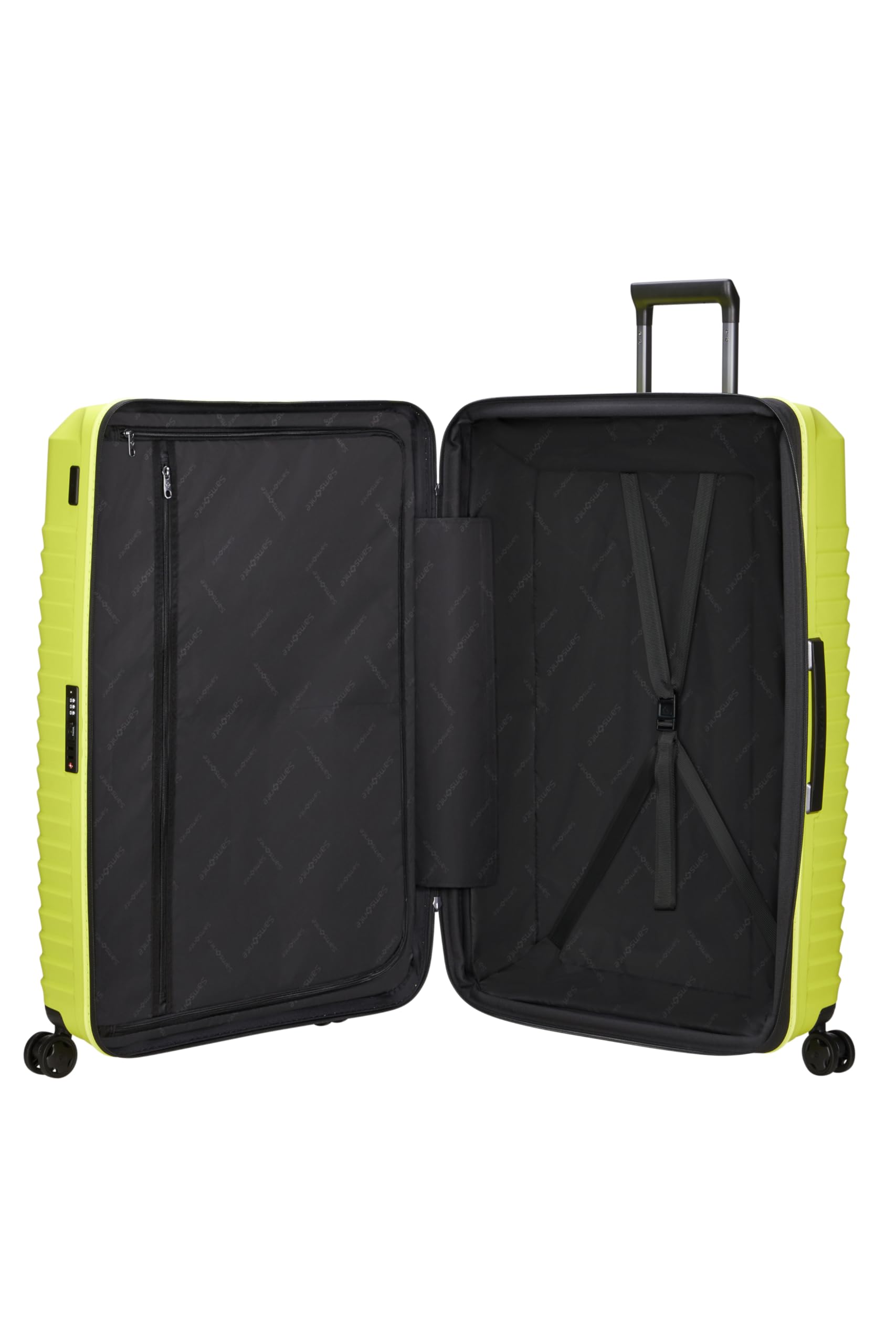 Samsonite Intuo, Bagaglio a mano espandibile Unisex - Adulto, Verde (Lime), Spinner XL (81 cm - 144 L)