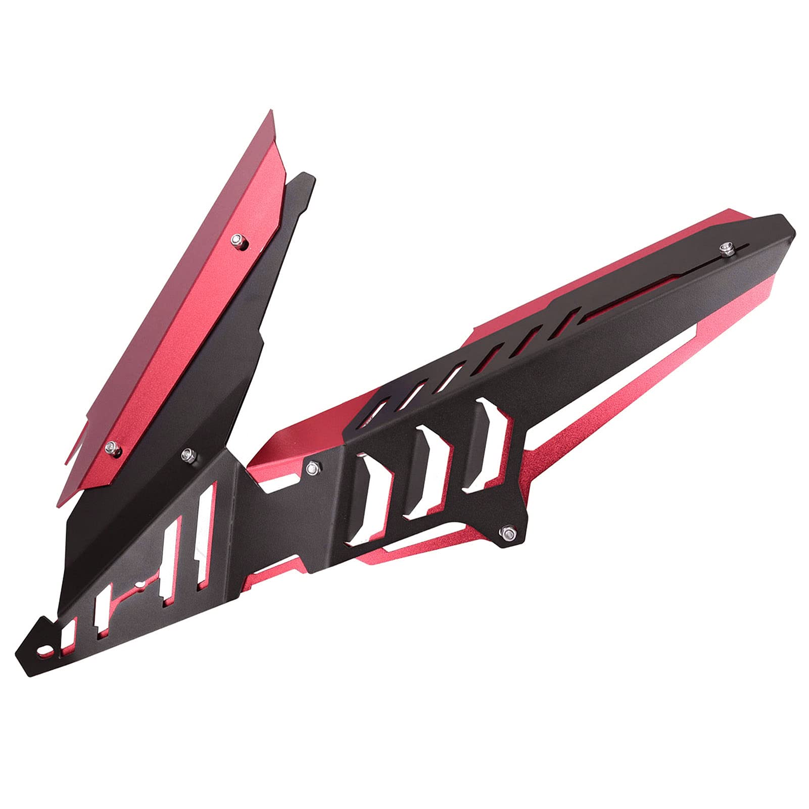 Yinhing Tylna Osłona łańcucha, CNC ze Stopu Aluminium, Czerwona, do
